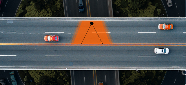 Highway Solar Street Light Fan-Shaped Lighting Solution